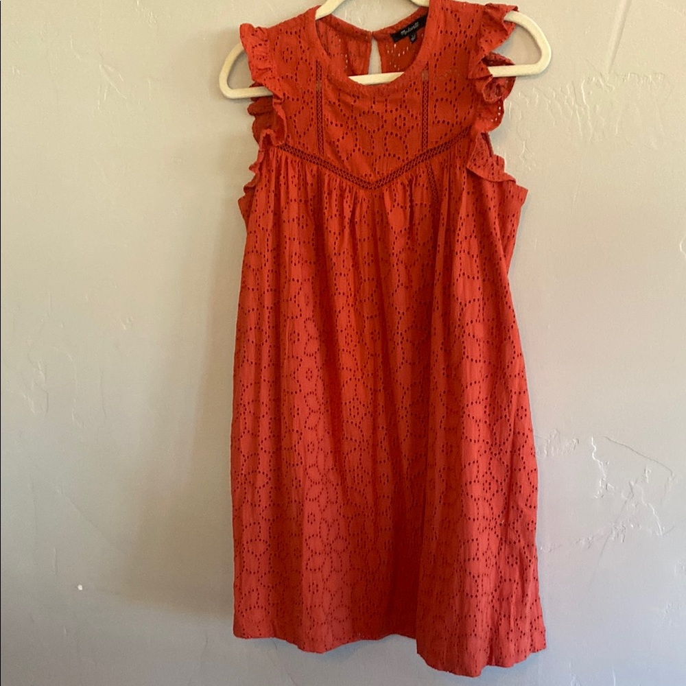 Women’s Red Sleeveless Dress!